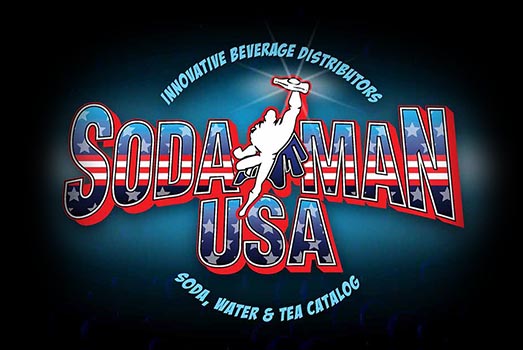 Soda Man USA logo