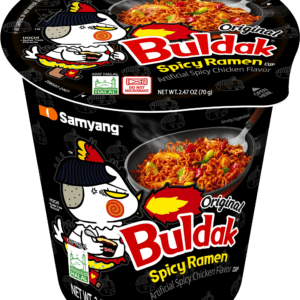 Samyang Buldak instant noodle packaging