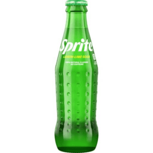 Classic Sprite soft drink packaging