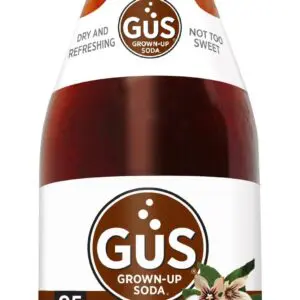 Gus soda bottle with cola flavor