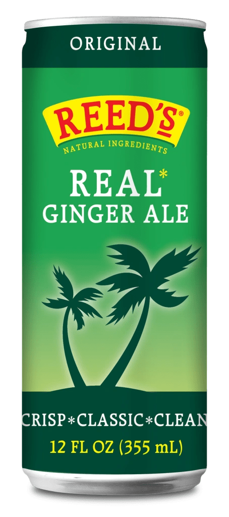 Crisp ginger ale beverage packaging