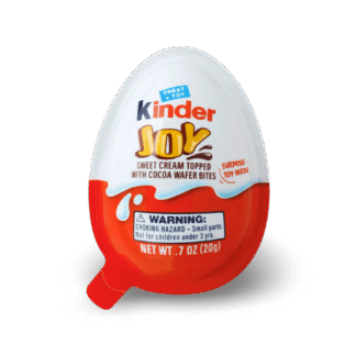 Chocolate egg with surprise toy inside