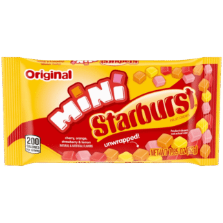 Mini Starburst candy package
