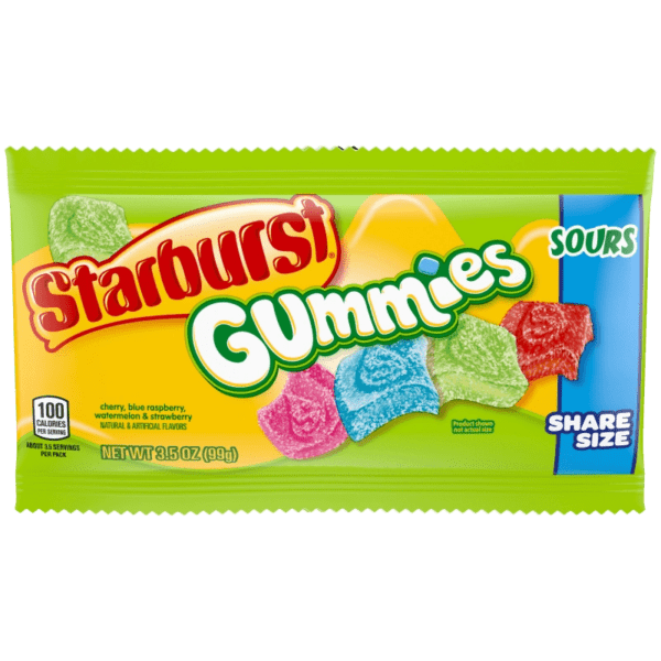 Starburst Gummies share size pack