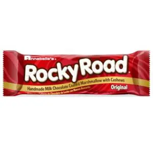 Rocky Road candy with cashews