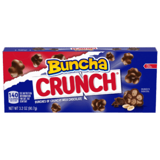 Crunchy chocolate candy branding
