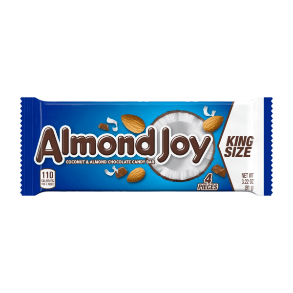 Almond Joy candy bar packaging