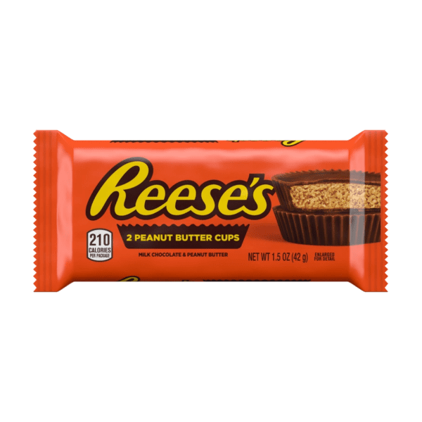 Reese's orange wrapper design