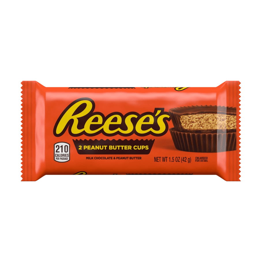 Reese's orange wrapper design
