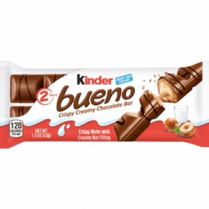 Kinder Bueno with creamy nut filling