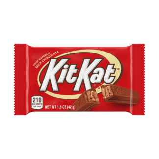 Kit Kat candy wrapper front view