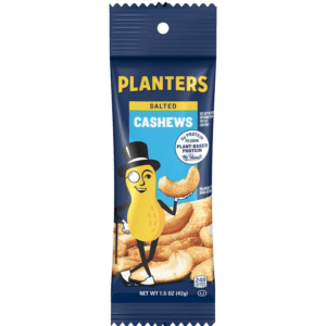 Planters salted cashews snack pack