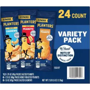 Assorted Planters nut packs