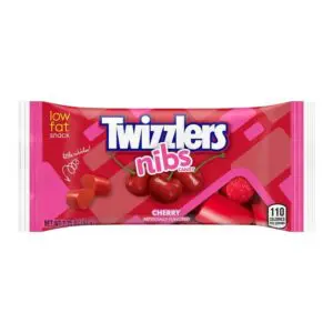 Twizzlers Nibs cherry candy packaging