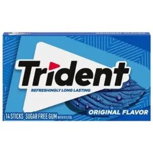 Trident original flavor gum pack