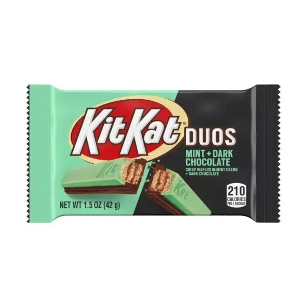 Kit Kat Duos mint and dark chocolate