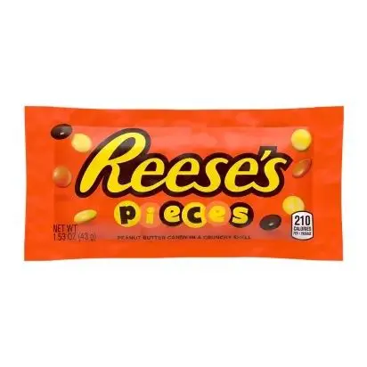 Reese's Pieces candy package