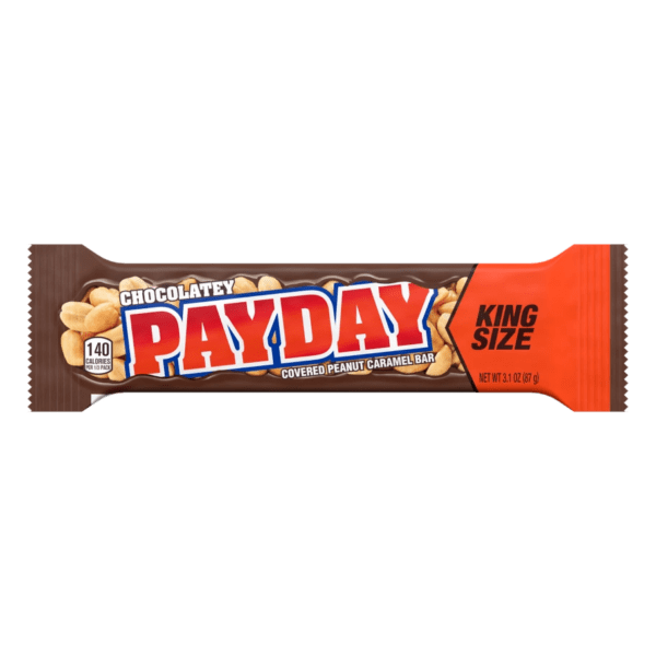 King size Payday chocolate bar