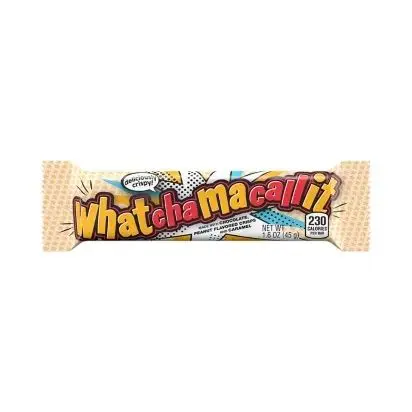 Whatchamacallit crispy candy bar front view