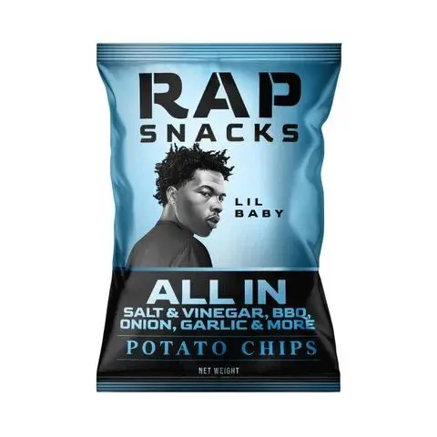 All In flavor potato chips bag