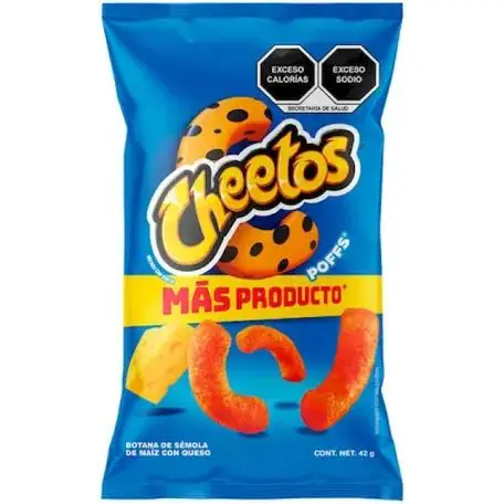 Cheetos Poffs snack bag