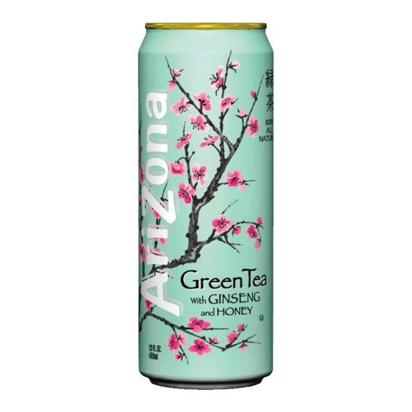 Arizona green tea with ginseng and honey
