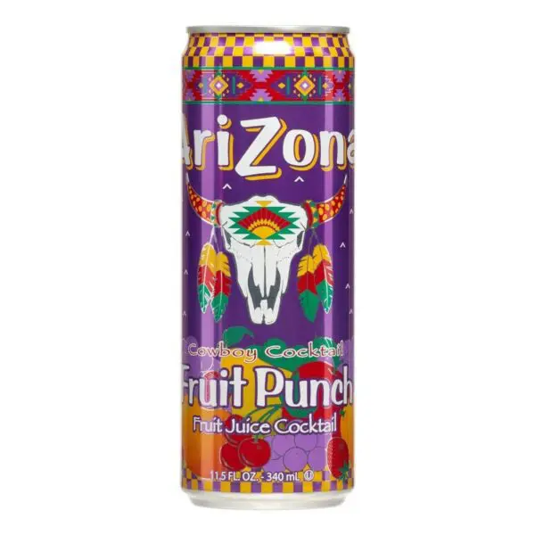Colorful Arizona Cowboy Cocktail can