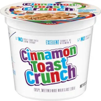 Portable Cinnamon Toast Crunch snack
