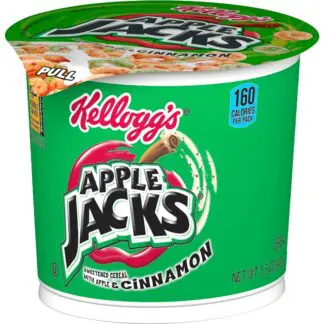 Apple Jacks cereal cup