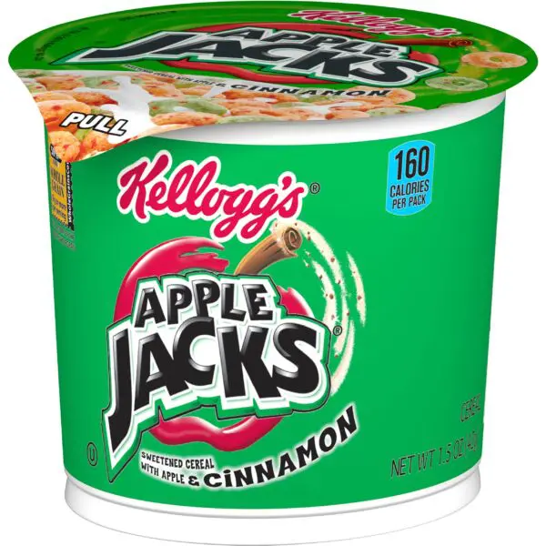 Apple Jacks cereal cup