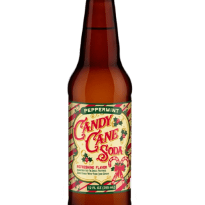 Festive holiday soda drink
