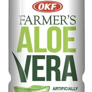Aloe vera drink bottle