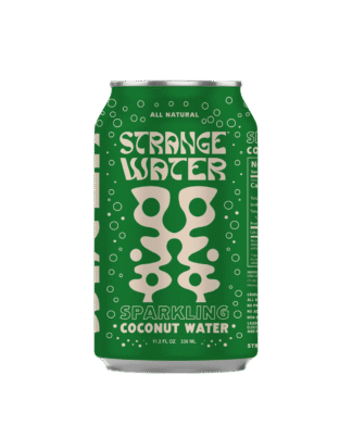 Strange Water beverage can design