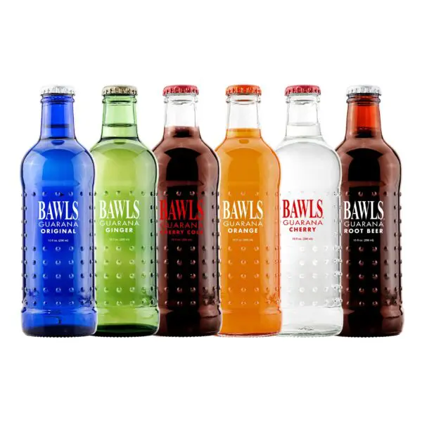 BAWLS Guarana beverage assortment