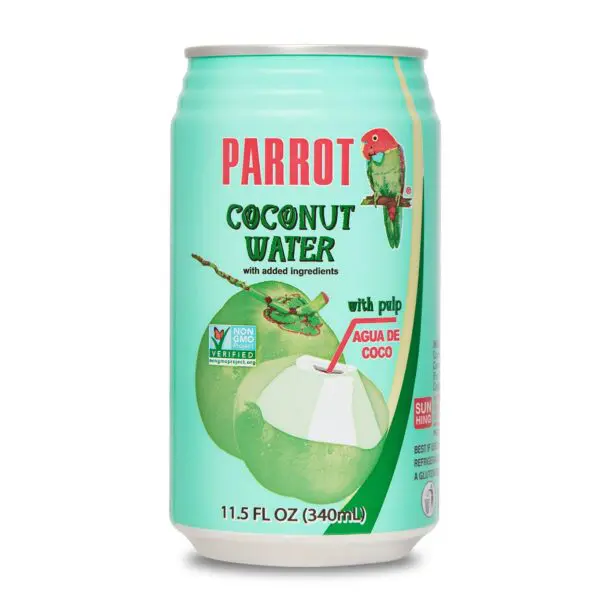 Parrot brand coconut water beverage