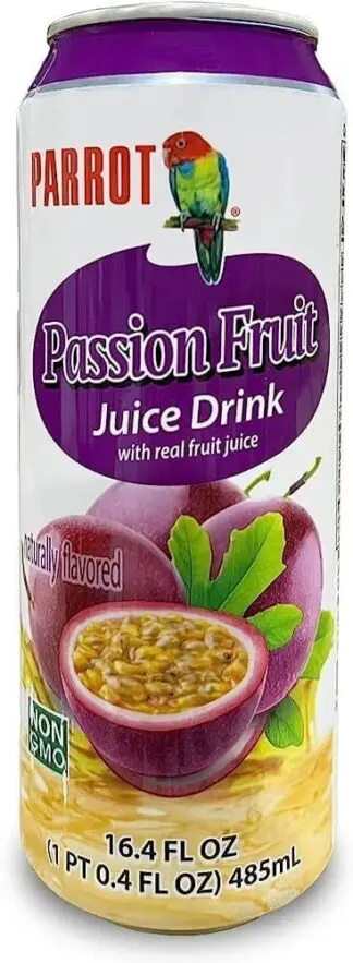Parrot brand passion fruit beverage