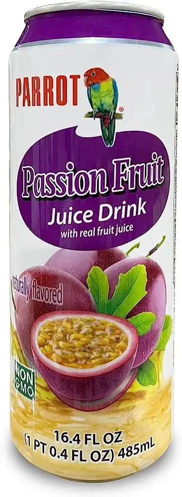 Parrot brand passion fruit beverage