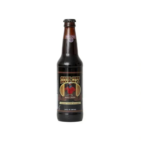 Sioux City beverage on white background