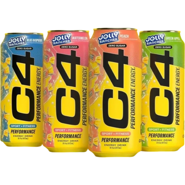 Zero sugar C4 performance drinks lineup