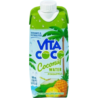 Coconut water with pineapple flavor