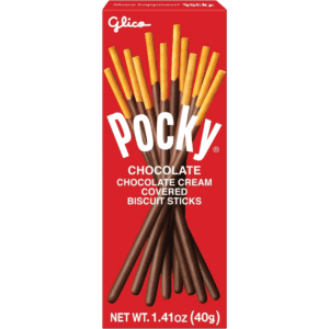 Chocolate-covered biscuit sticks packaging