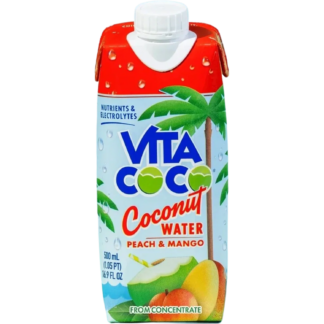 Vita Coco drink with tropical design