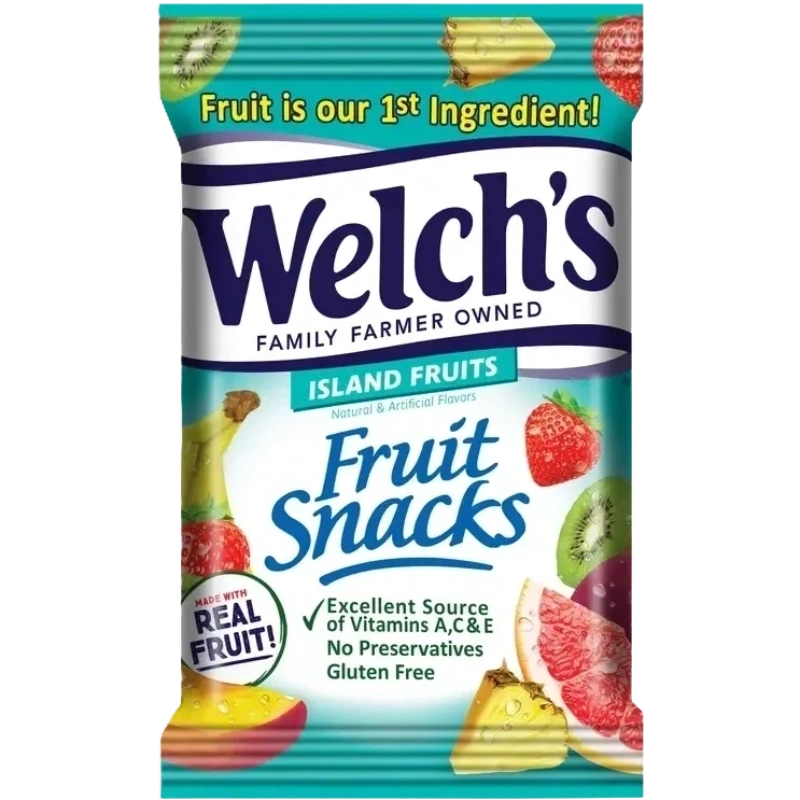 Gluten-free Welch's fruit snacks package