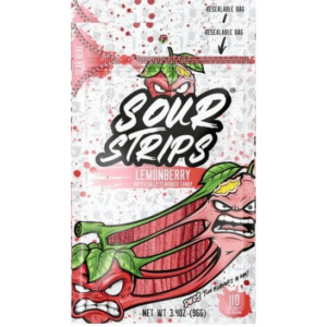 Lemonberry flavored sour candy design