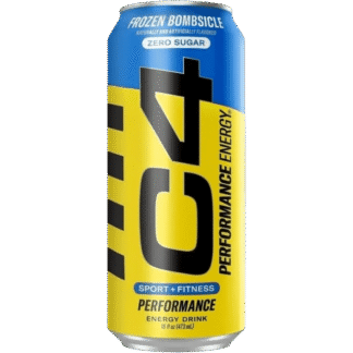 Zero sugar energy drink can