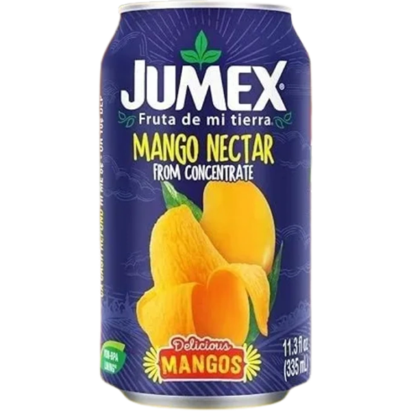 Jumex beverage with mango flavor