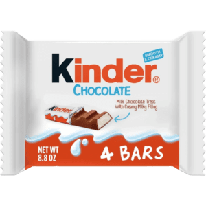 Kinder Chocolate, smooth and creamy treat