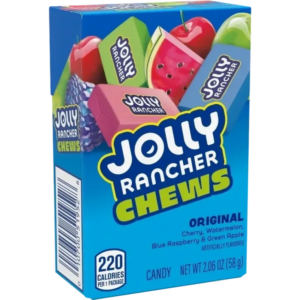 Jolly Rancher Chews candy box