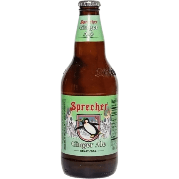 Sprecher ginger ale bottle