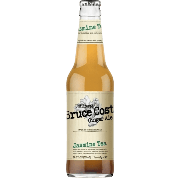 Unfiltered ginger ale beverage
